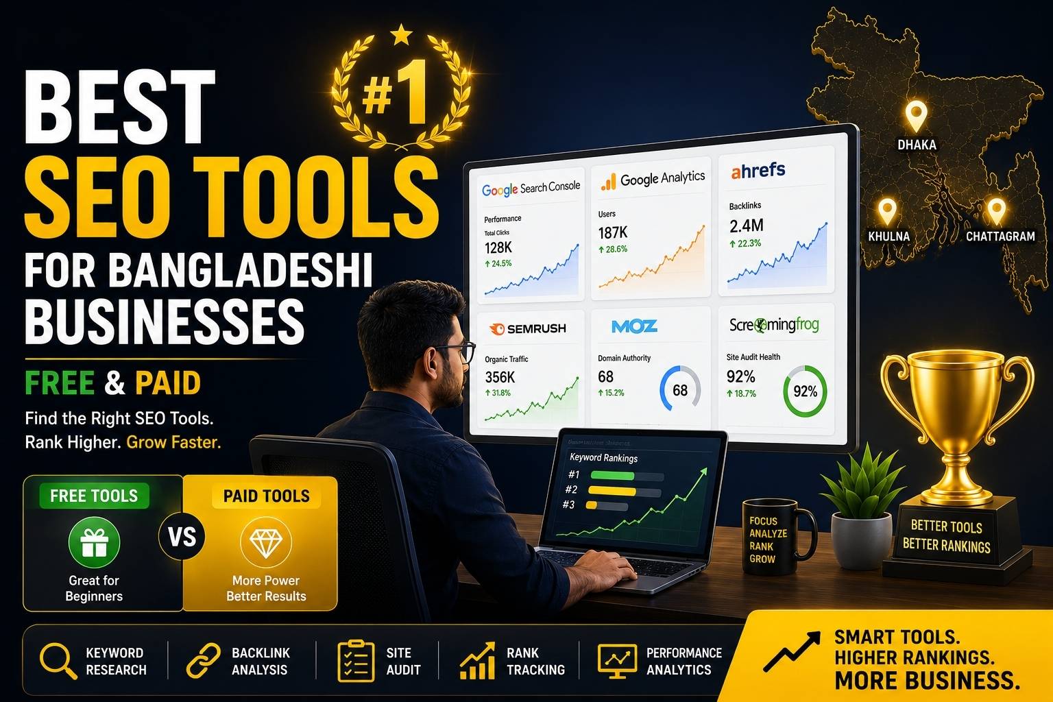 Best SEO Tools for Bangladeshi Businesses
